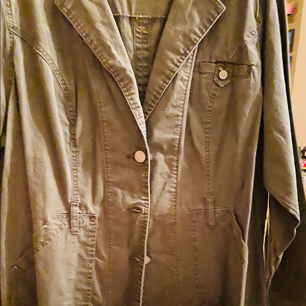 Jacket - jean material